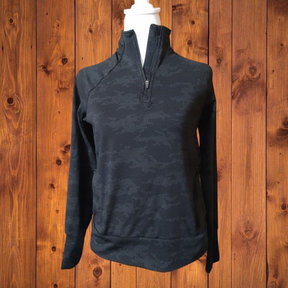 Mondetta Size XS 1/4-Zip Long Sleeve Pullover Fleece Lined Sweatshirt Top